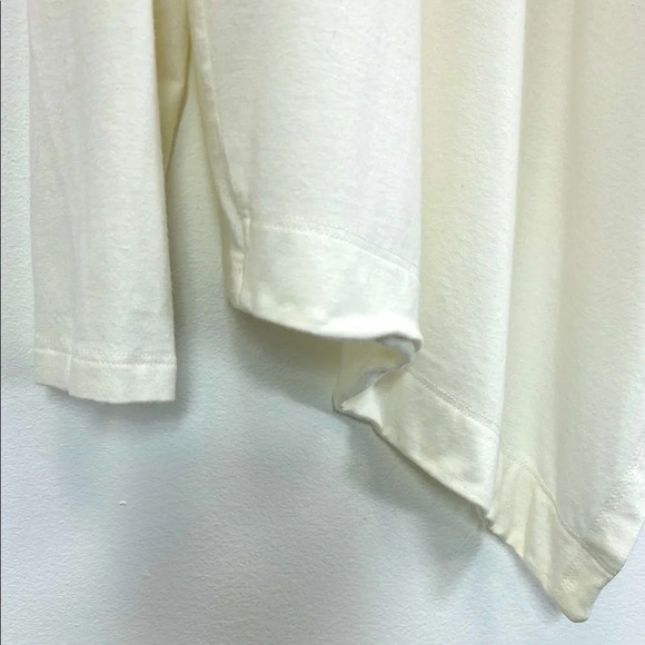 FIG White Open Front Cardigan Healthcare Size XL Women's Plus Nurse Scrubs Work - Picture 6 of 9